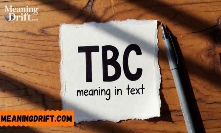 TBC Meaning in Text: Understanding Its Usage Across Chats, Social Media, and Professional Fields