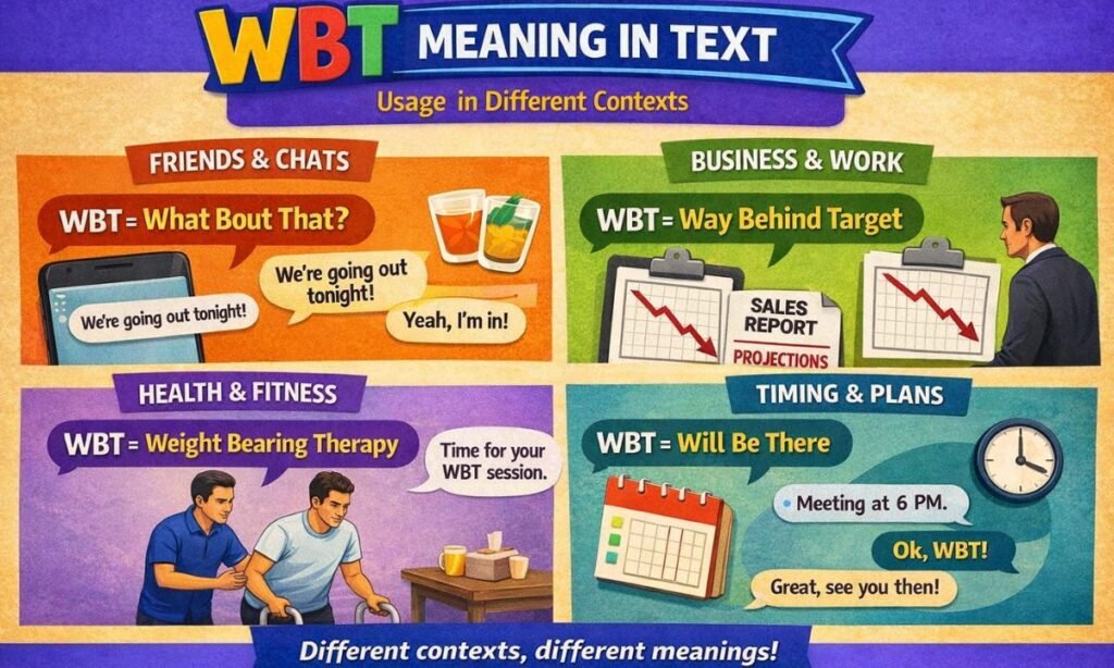WBT Meaning in Text  Usage in Different Contexts
