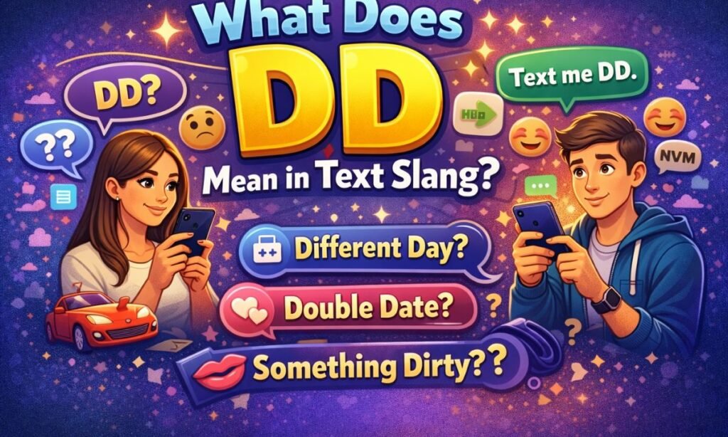 What Does DD Mean in Text Slang?