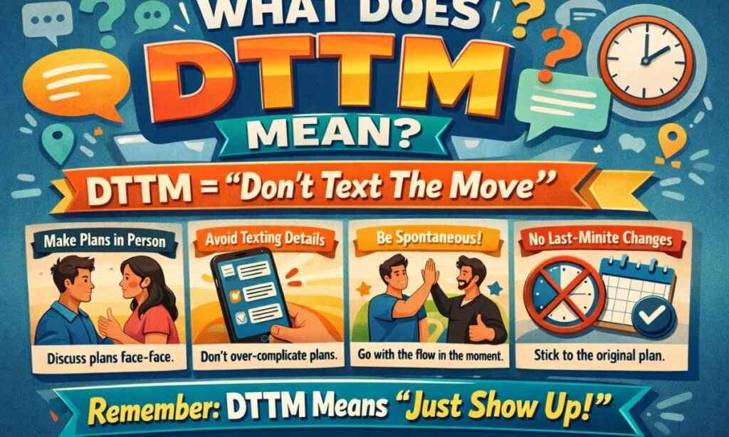 What Does DTTM Mean