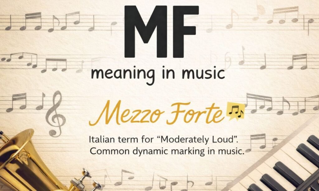 mf meaning in music