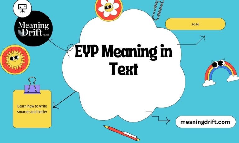 EYP Meaning in Text