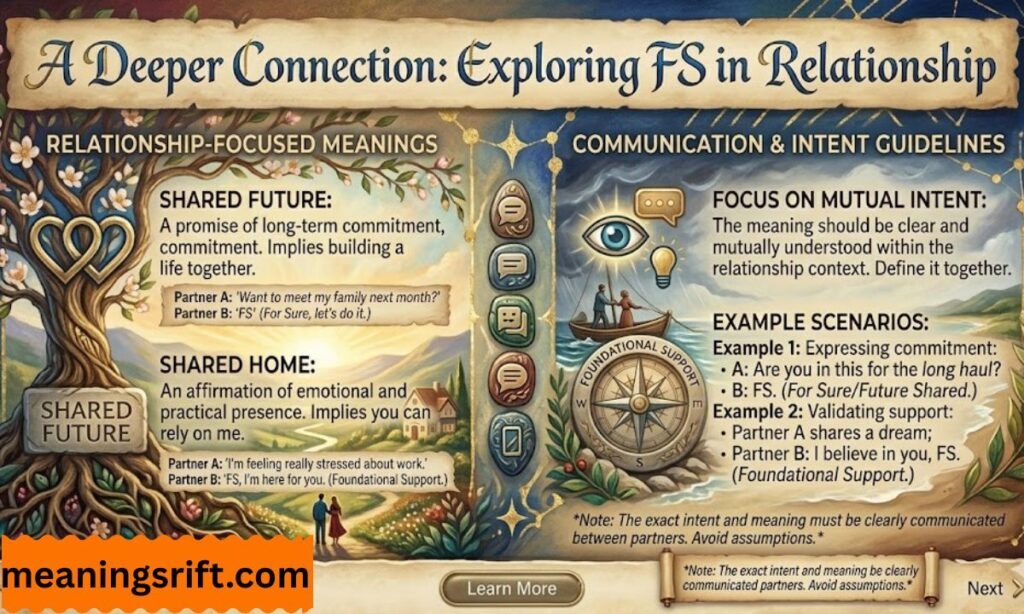 FS meaning in Relationship