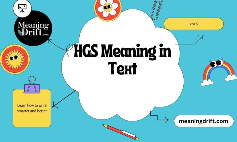 HGS Meaning in Text