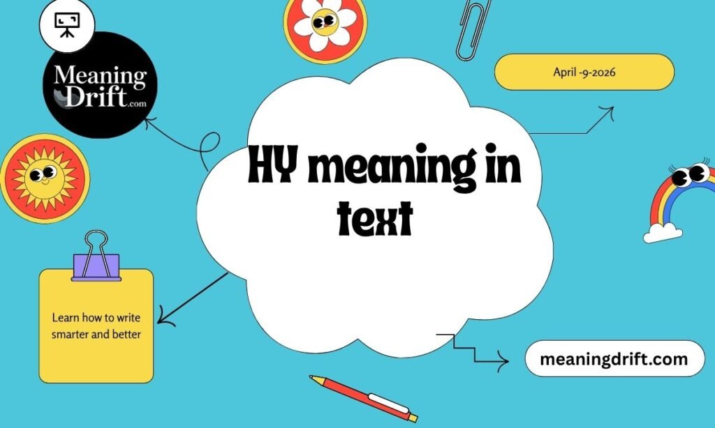 HY meaning in text from a guy (1)