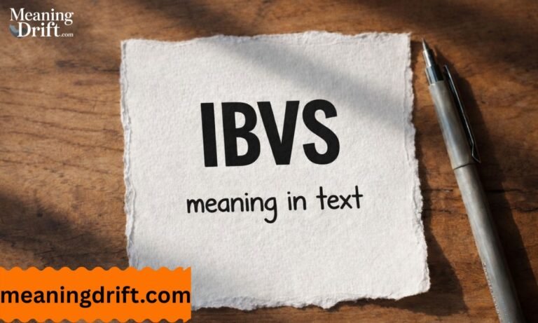 IBVS Meaning in Text Explained with Powerful Clarity