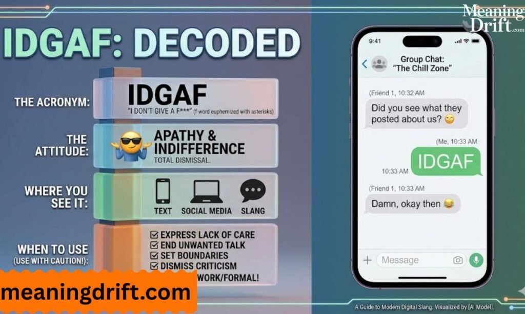 IDGAC Meaning in Text