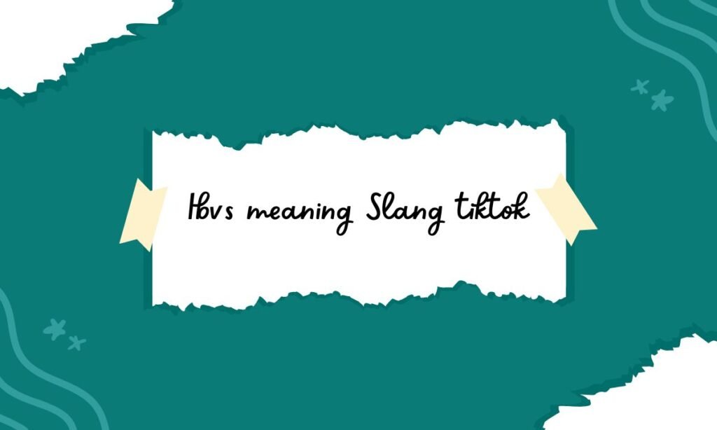 Ibvs meaning Slang tiktok