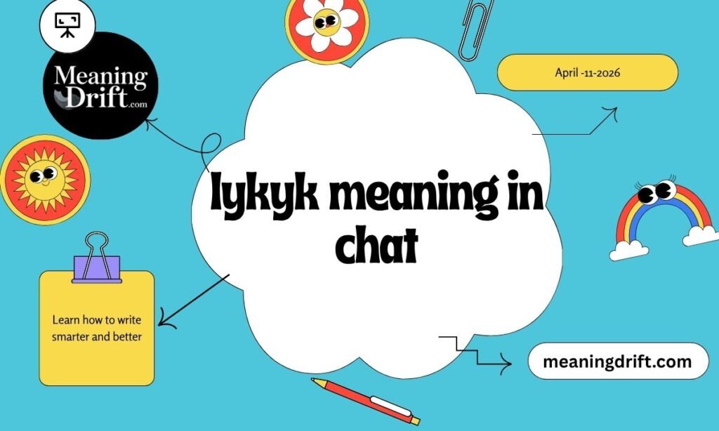 Iykyk meaning in chat