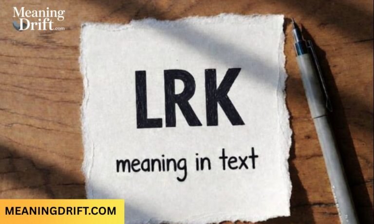 LKR Meaning in Text
