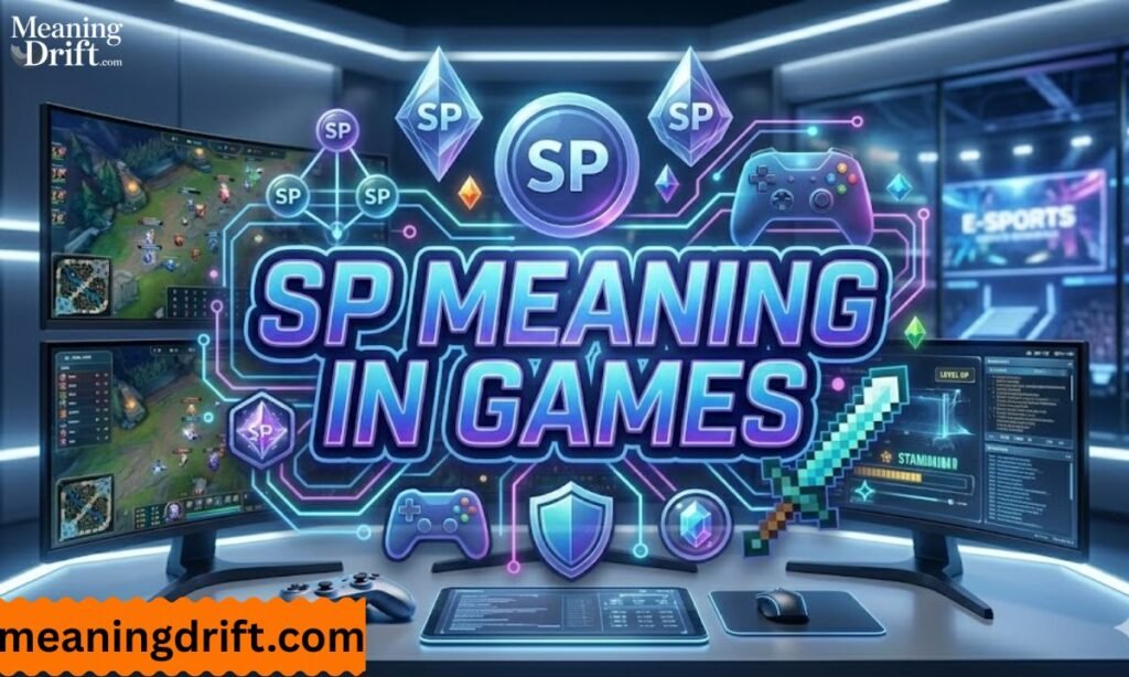 SP Meaning in Games
