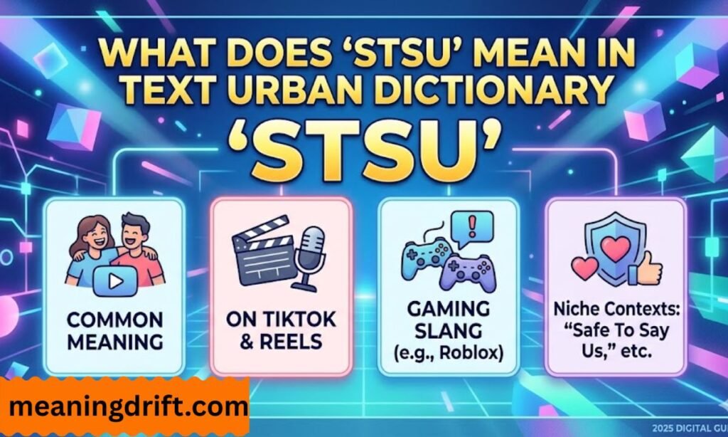 STSU Meaning in Text Urban Dictionary