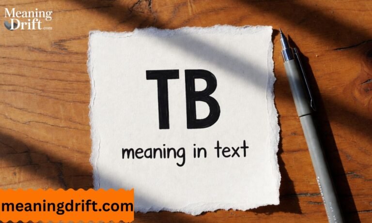 TB Mean in Text