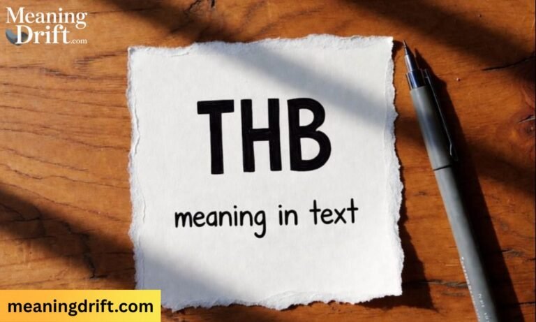 THB Meaning in Text Understanding Its Use Across Social Media and Beyond (Updated 2026)