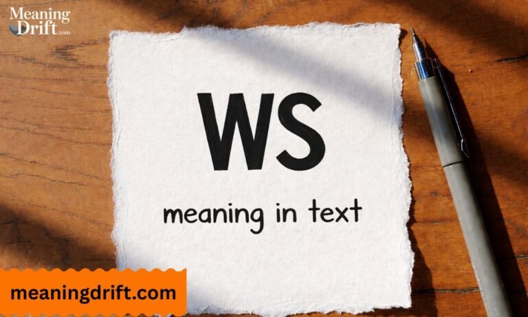 The Real Meaning of WS in Text Simple Guide 2026