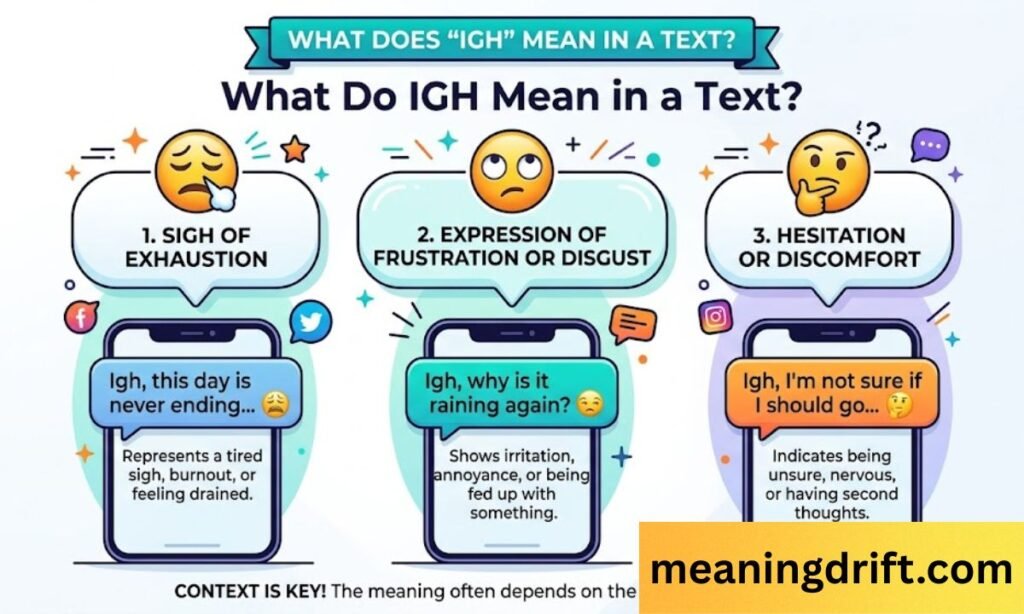 What Do IGH Mean in a Text