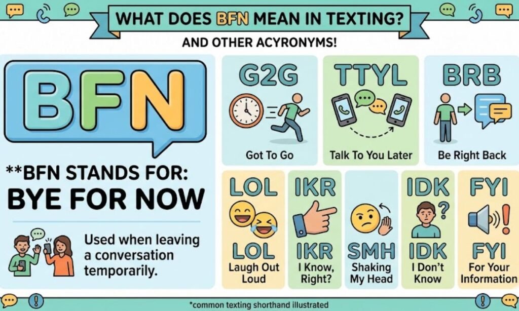 What Does BFN Mean in Texting