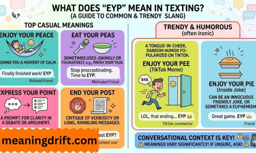 What Does EYP Mean in Texting