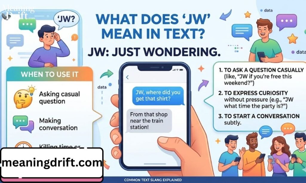 What Does JW Mean in Text (1)