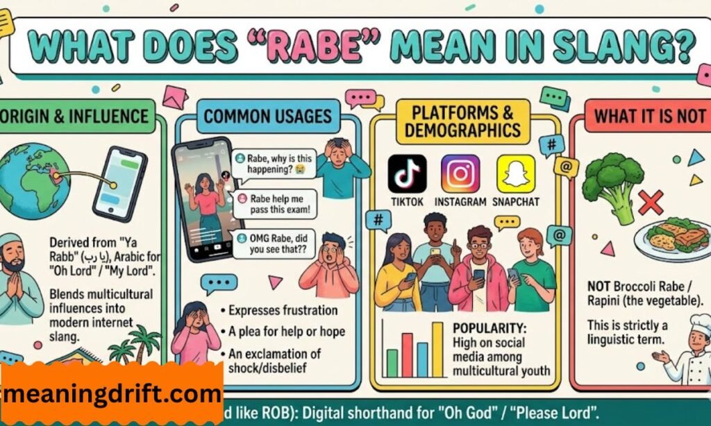 What Does Rabe Mean in Slang
