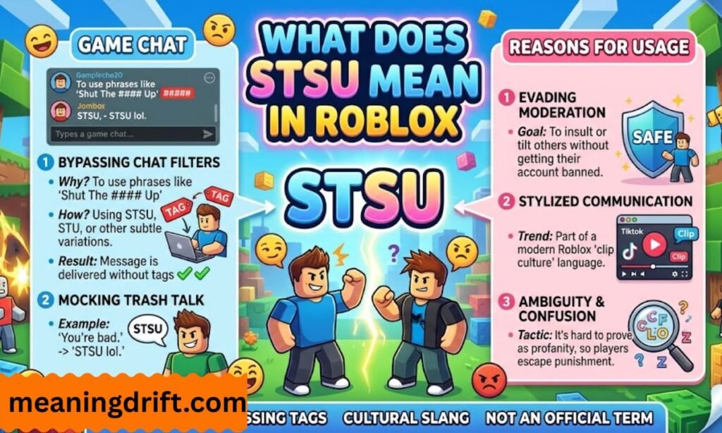 What Does STSU Mean in Roblox