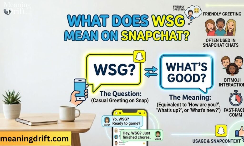 What Does WSG Mean Snapchat