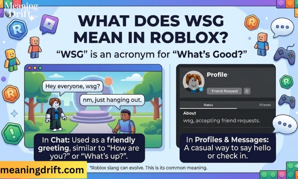 What Does WSG Mean in Roblox