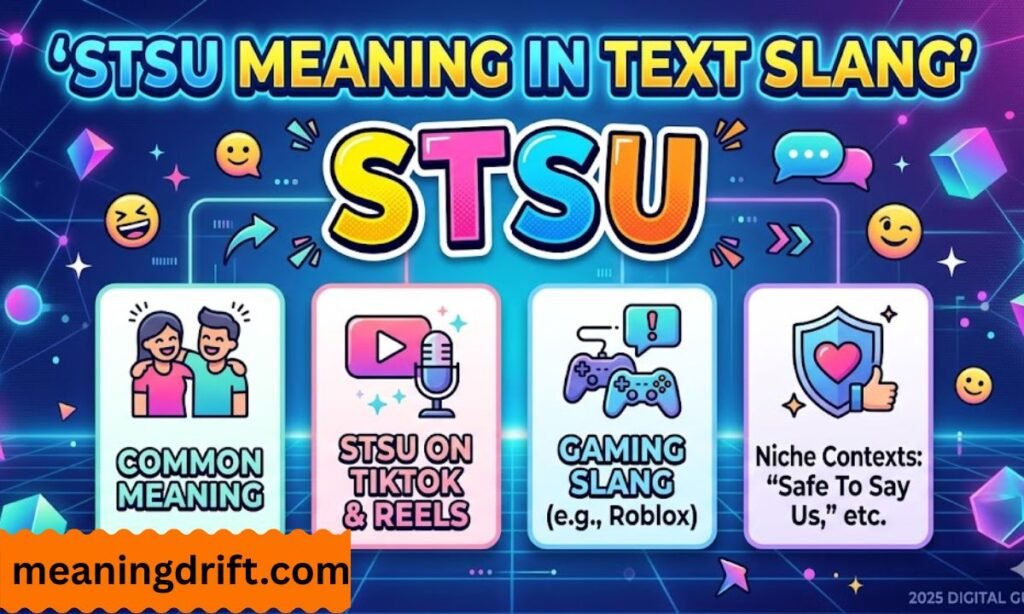 stsu meaning in text slang