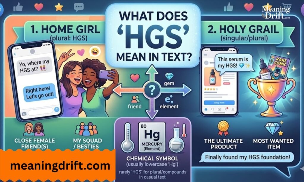 what does hgs mean in text