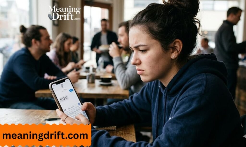 what does stfu mean in texting