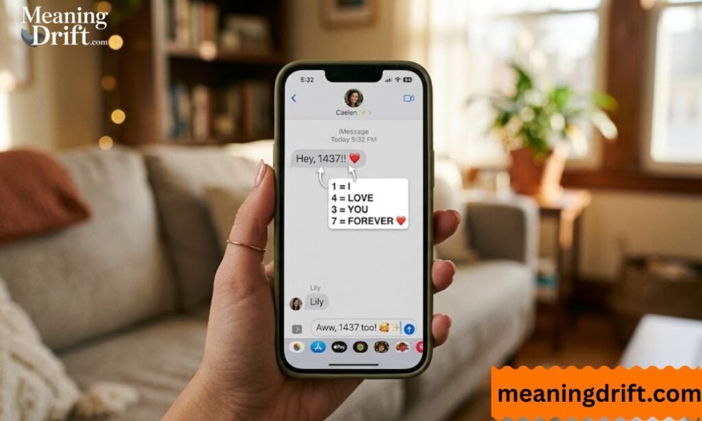 1437 meaning reply
