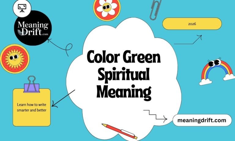 Color Green Spiritual Meaning