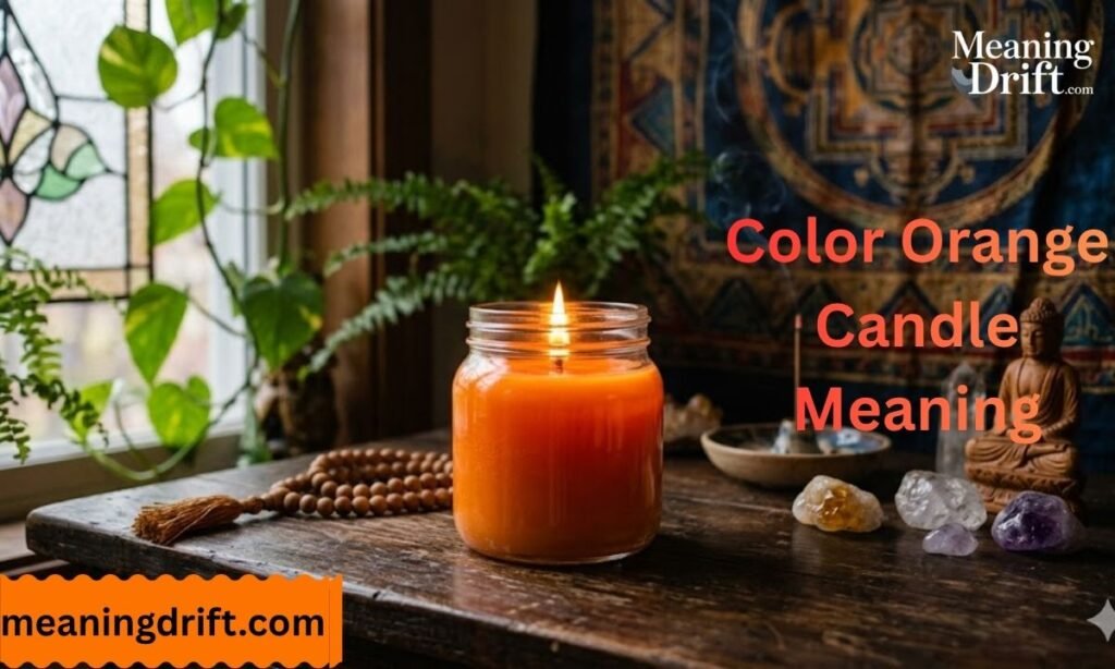 Color Orange Candle Meaning