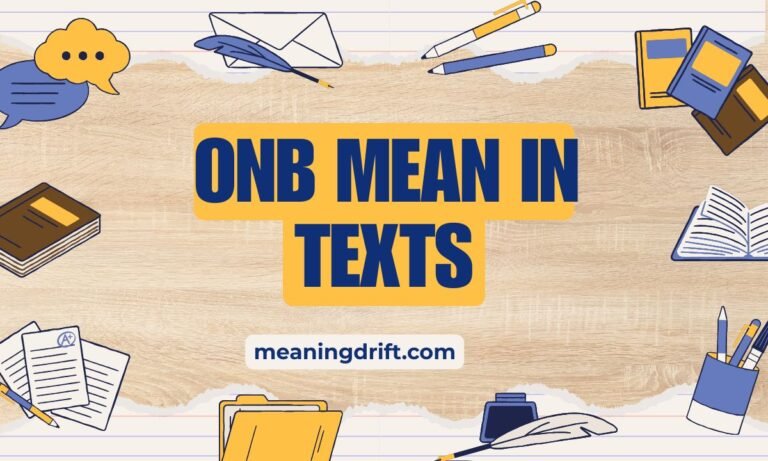 ONB Mean in Text