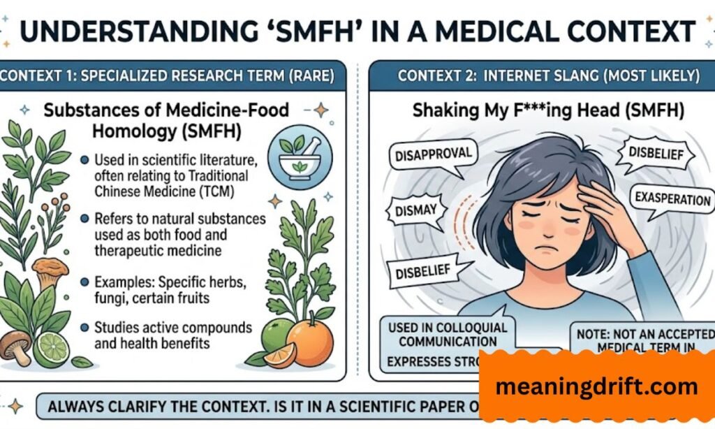 SMFH Meaning in Medical Context