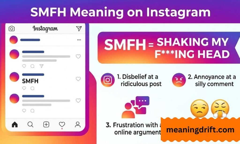 SMFH Meaning on Instagram