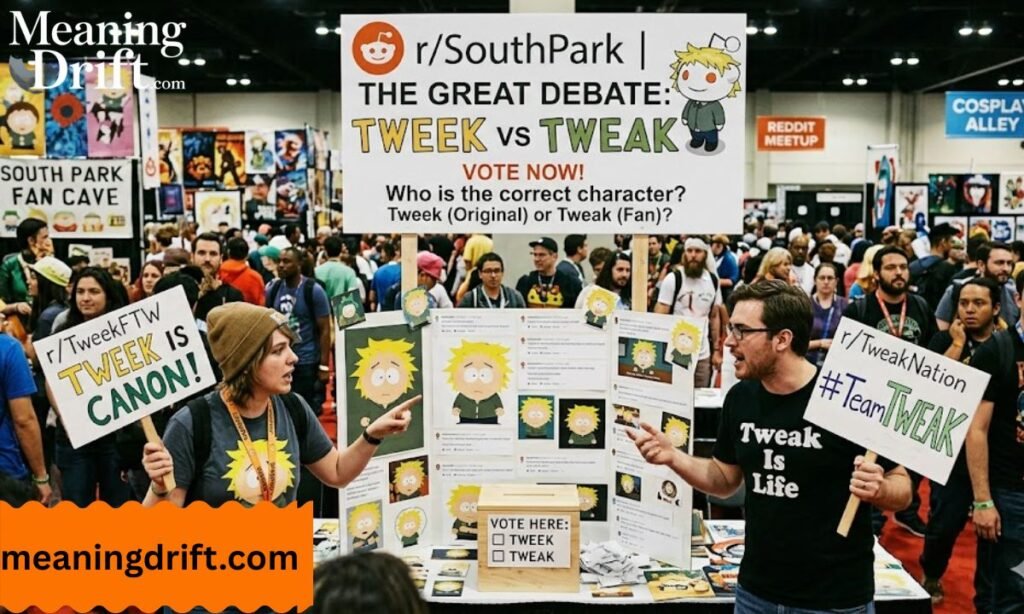 Tweek vs Tweak on Reddit