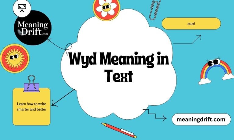 Wyd Meaning in Text