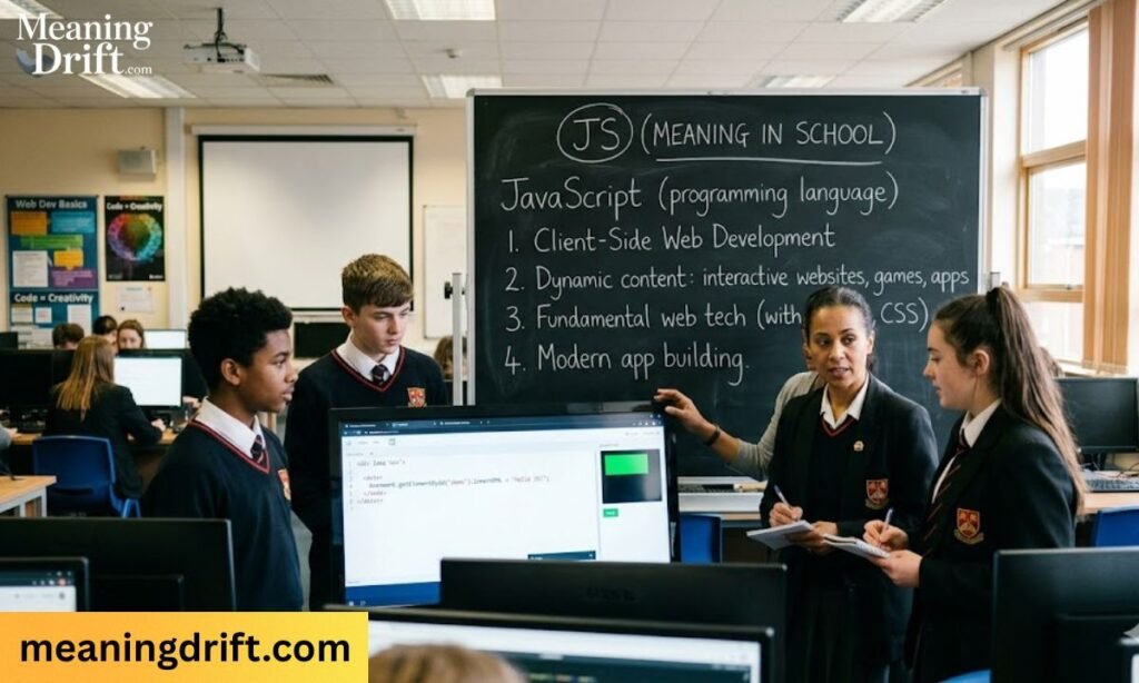JS Meaning in School