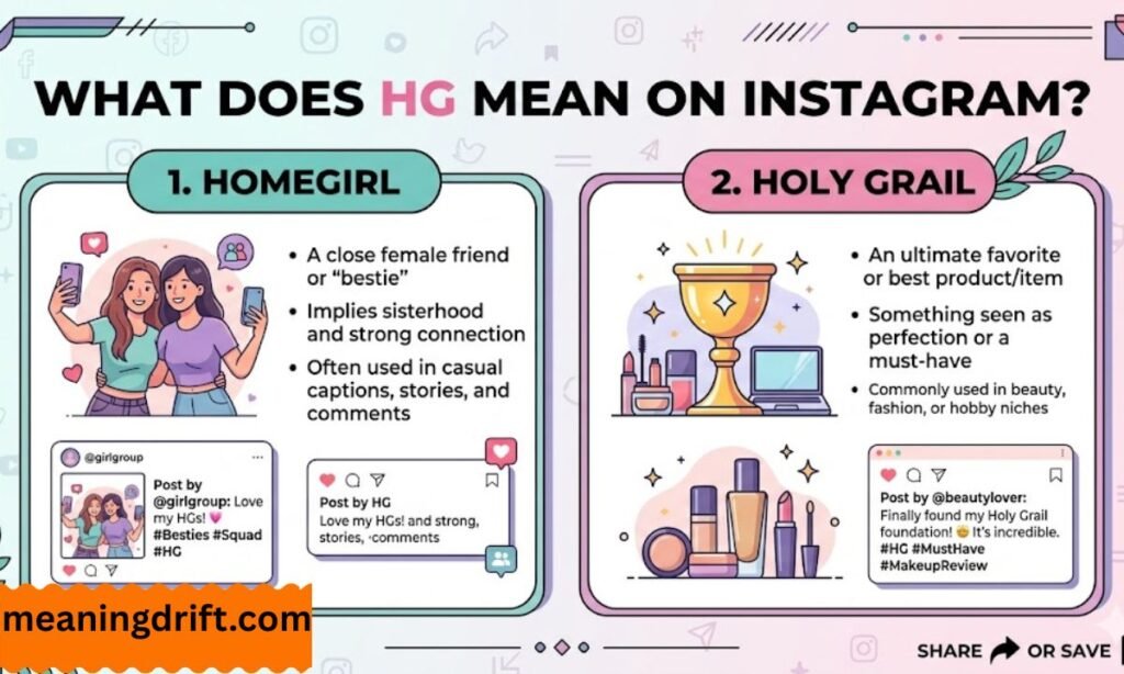 what does hg mean on instagram