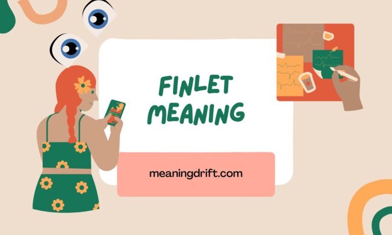 Finlet Meaning