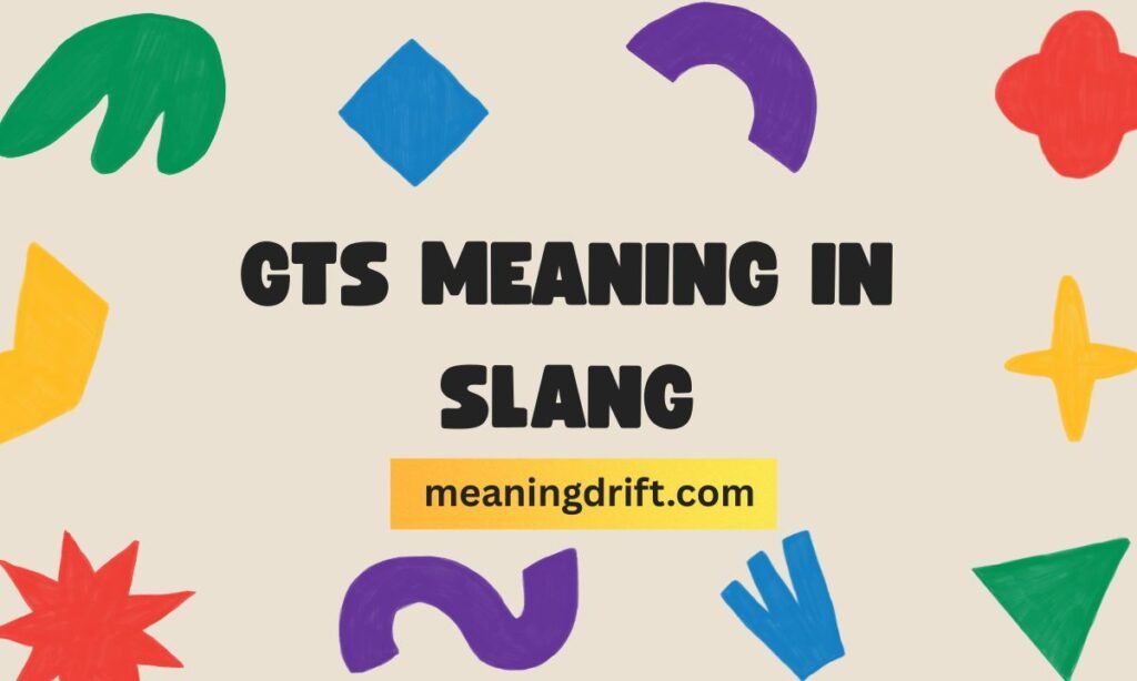 GTS Meaning in Slang