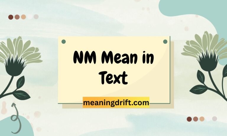 NM Mean in Text
