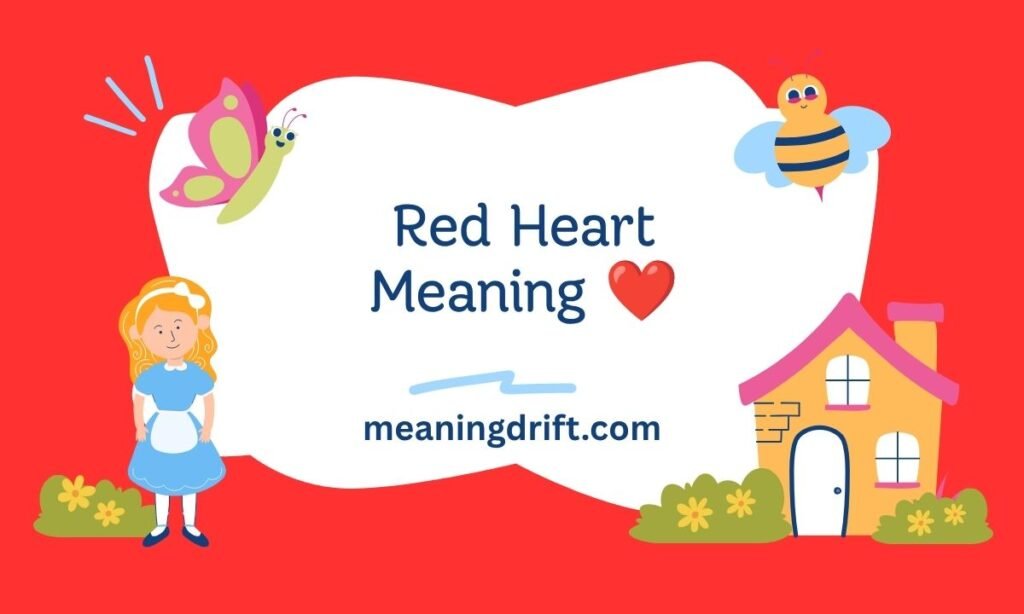 Red Heart Meaning ❤️