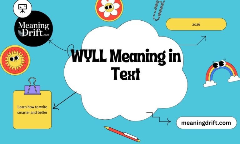 WYLL Meaning in Text