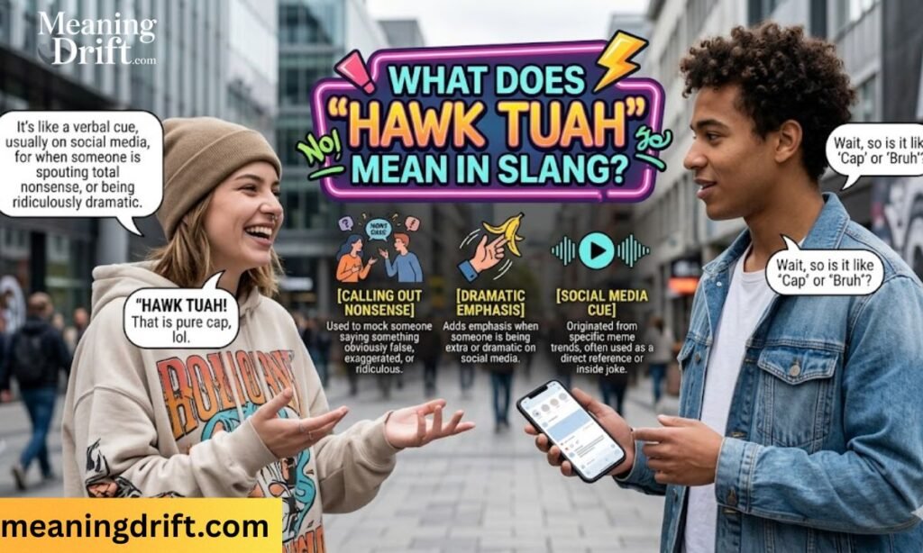What Does Hawk Tuah Mean in Slang