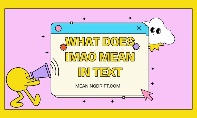 What Does IMAO Mean in Text