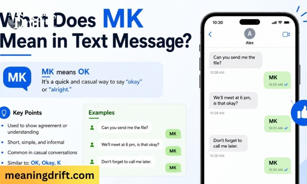 What Does MK Mean in Text (1)